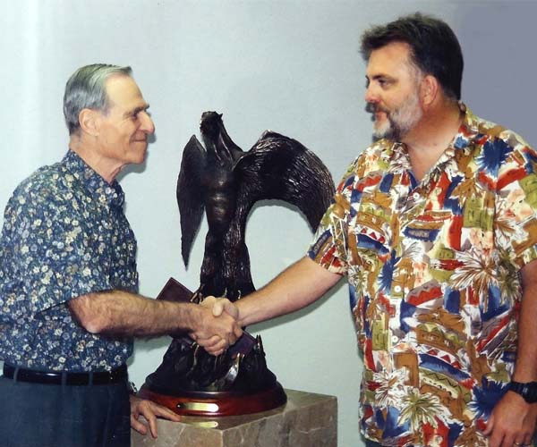 Karl Eller Phoenix Rising Bronze Sculpture